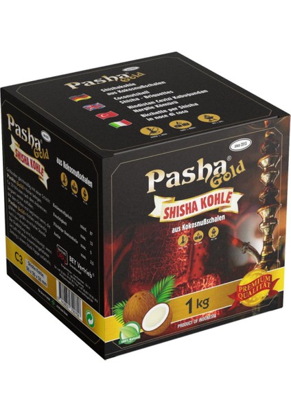 Premium 1 Kg Hindistan Cevizi Kömürü Nargile Kömürü