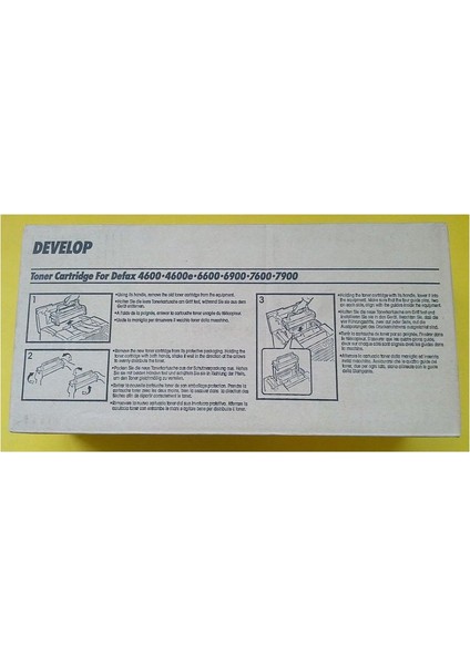 DFX4600 Siyah Orjinal Fotokopi Toneri