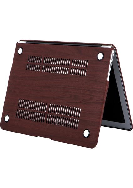 Macbook Air M1 Kılıf 13 inç A1932 A2179 A2337 ile Uyumlu Wood
