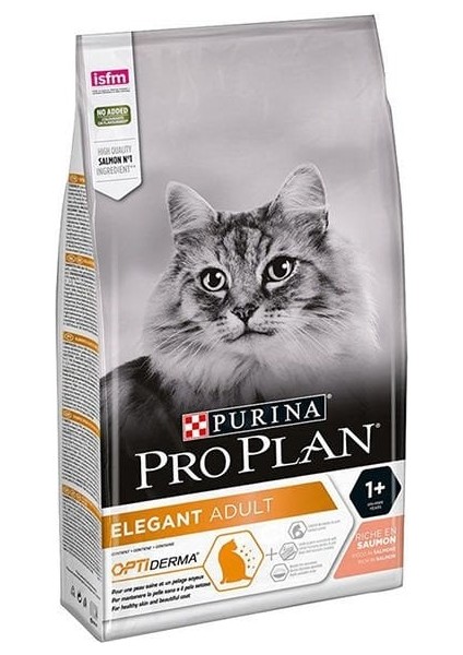 Elegant Somonlu Yetişkin Kedi Maması 10 kg