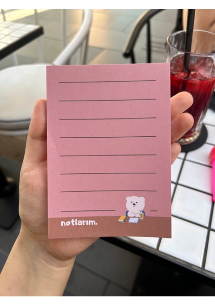 Sevimli Kawaii Bloknot Notepad To Do List Memopad Planlayıcı A6 10 5 x 14 8 cm 100'lü