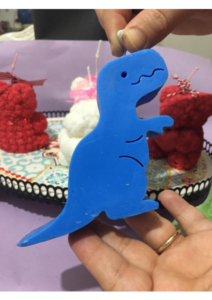 Dinazort-Rex Mum, sevgililer günü hediyesi, hediyelik mum, doğum günü hediyesi, bebek hediyelik mum