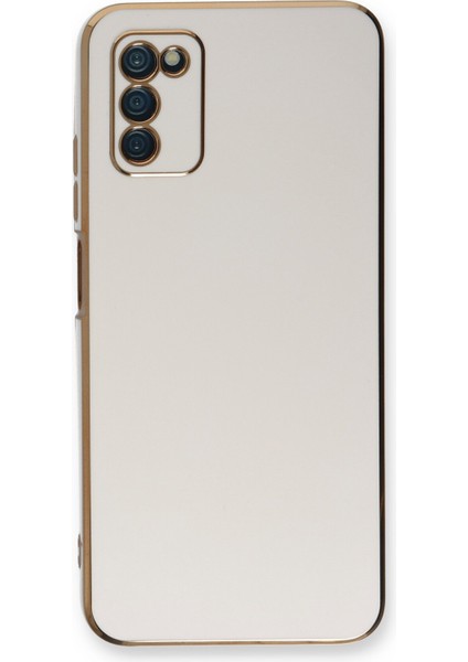 Samsung Galaxy A03S Kılıf Volet Silikon - Beyaz 300099 fiyatları