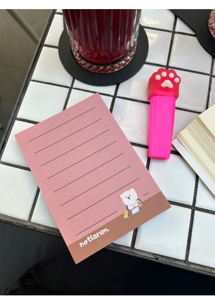 Sevimli Kawaii Bloknot Notepad To Do List Memopad Planlayıcı A6 10 5 x 14 8 cm 100'lü