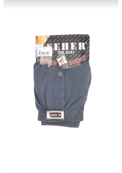 0008 Erkek Düz Boxer 12 Adet
