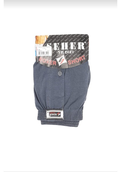 0008 Erkek Düz Boxer 6 Adet