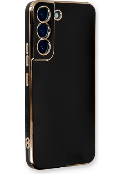 Samsung Galaxy S21 Fe Kılıf Volet Silikon - Siyah 300099