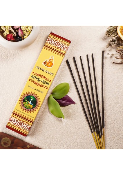 Ayurvedic Nature Fresh Masala Organik Tütsü