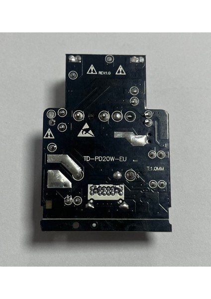 Tab TD-PD20W-EU 5V 4A 20W Adaptör Board 10 Adet Type-C Çıkışlı. Istenilen Projede Yaratıcılığınıza Göre Kullanın