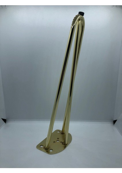 Metal,3 Mil 32 cm Gold Kaplama,sehpa,puf ,mobilya Ayağı ( 2 Adet)