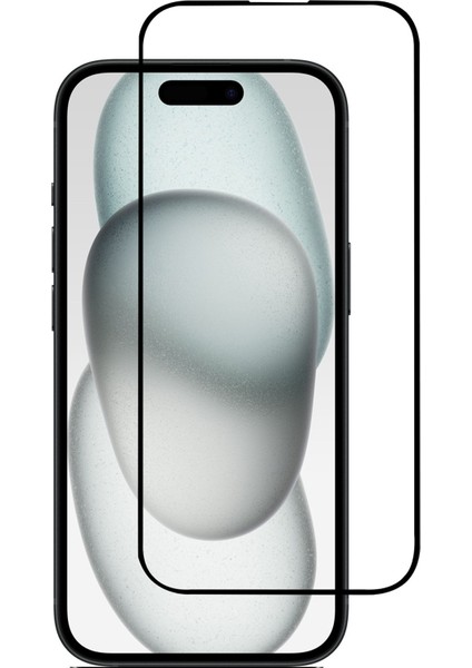 Apple iPhone 15 Plus(6.7") Kırılmaz Cam 5D Premium Safir Curve Tam Kaplayan Kavisli Ekran Koruyucu