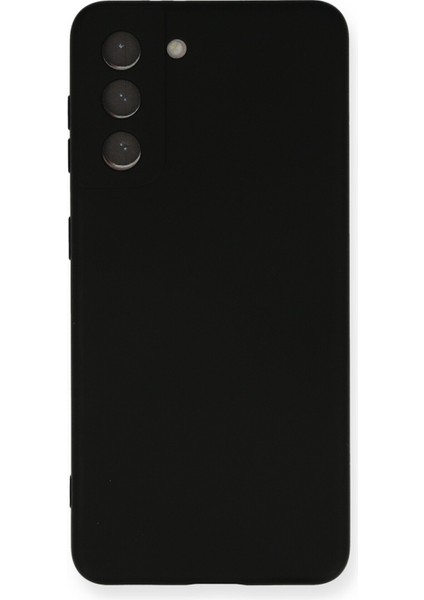 Samsung Galaxy S21 Kılıf Nano Içi Kadife Silikon - Siyah 300099