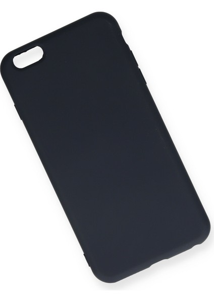 Iphone 6 Plus Kılıf Nano Içi Kadife Silikon - Lacivert 300099