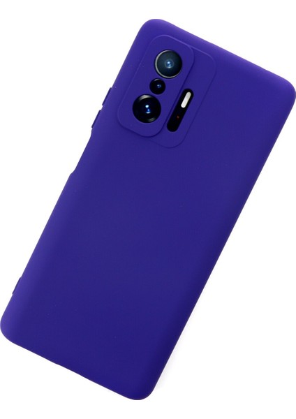 Xiaomi Mi 11T Pro Kılıf Nano Içi Kadife Silikon - Mor 300099 modelleri