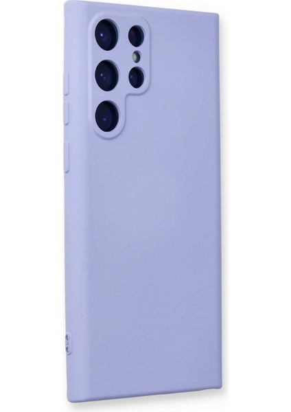 Samsung Galaxy S22 Ultra Kılıf Nano Içi Kadife Silikon - Lila 300099 fiyatları