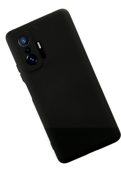 Xiaomi Mi 11T Kılıf Nano Içi Kadife Silikon - Siyah 300099