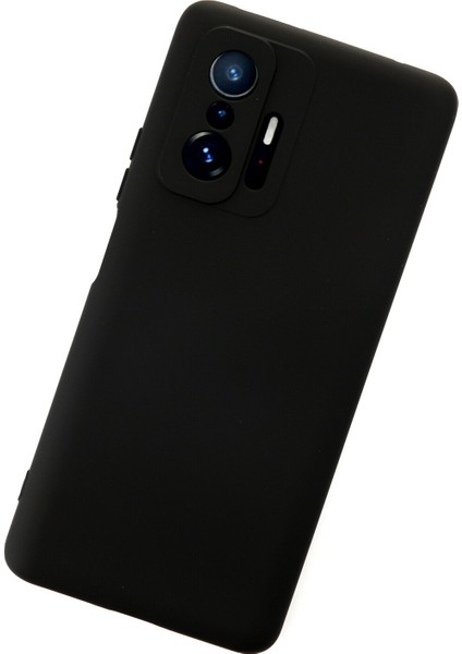 Xiaomi Mi 11T Kılıf Nano Içi Kadife Silikon - Siyah 300099