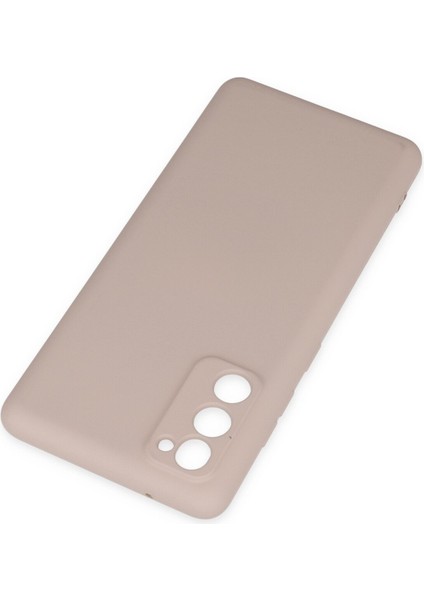 Samsung Galaxy S20 Fe Kılıf Nano Içi Kadife Silikon - Pudra 300099