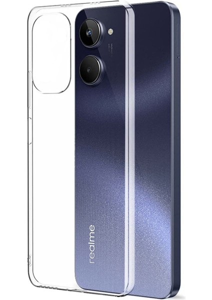 Realme 10 4g Kapak 1mm Süper Silikon Şeffaf Kılıf