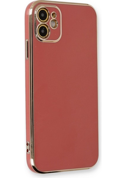 Iphone 11 Kılıf Volet Silikon - Kırmızı 300099