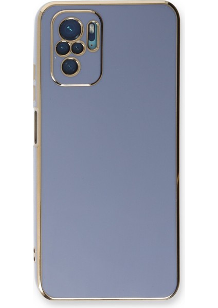 Xiaomi Redmi Note 10S Kılıf Volet Silikon - Mavi 300099