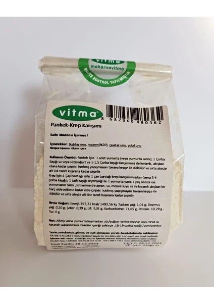 Pankek - Krep Karışımı 250gr