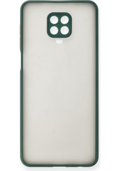 Xiaomi Redmi Note 9s Kılıf Montreal Silikon Kapak - Yeşil 300099