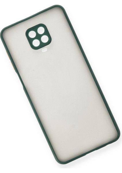 Xiaomi Redmi Note 9s Kılıf Montreal Silikon Kapak - Yeşil 300099