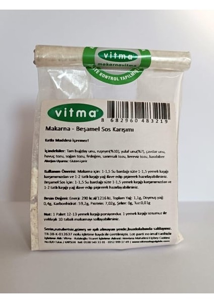 Makarna - Beşamel Sos Karışımı 100gr