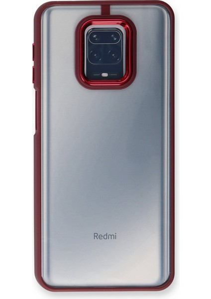 Xiaomi Redmi Note 9 Pro Kılıf Dora Kapak - Kırmızı 300099