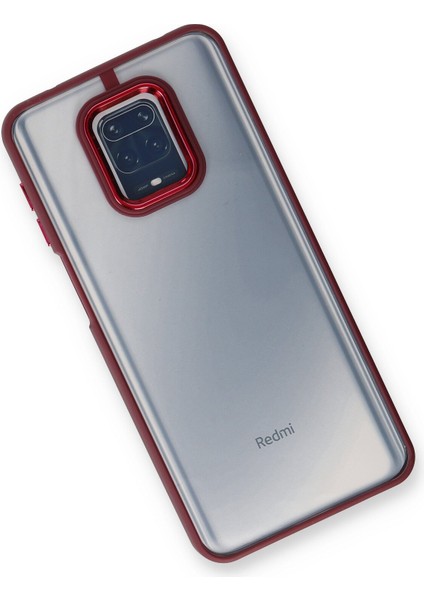 Xiaomi Redmi Note 9 Pro Kılıf Dora Kapak - Kırmızı 300099