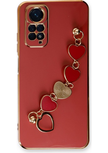 Xiaomi Redmi Note 11 Kılıf Esila Silikon - Kırmızı 300099