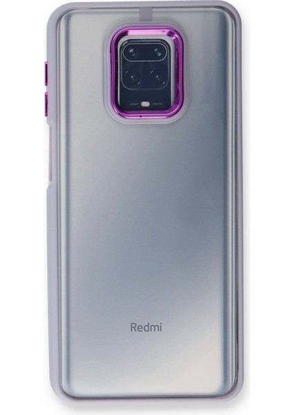 Xiaomi Redmi Note 9s Kılıf Dora Kapak - Lila 300099