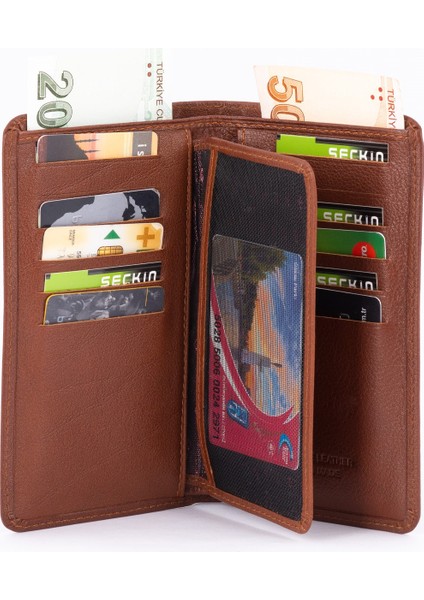 Horizonestore 405 Model Hakiki Deri Telefon Bölmeli Uzun Cüzdan