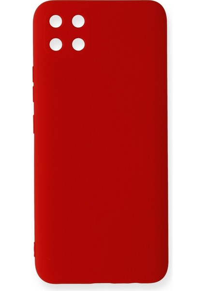 Realme C11 Kılıf Nano Içi Kadife Silikon - Kırmızı 300099