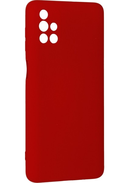 Samsung Galaxy M51 Kılıf Nano Içi Kadife Silikon - Kırmızı 300099 modelleri