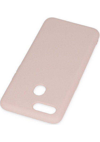 Oppo A5S Kılıf Nano Içi Kadife Silikon - Pudra 300099 modelleri