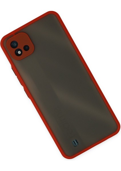 Realme C11 2021 Kılıf Montreal Silikon Kapak - Kırmızı 300099 fiyatları