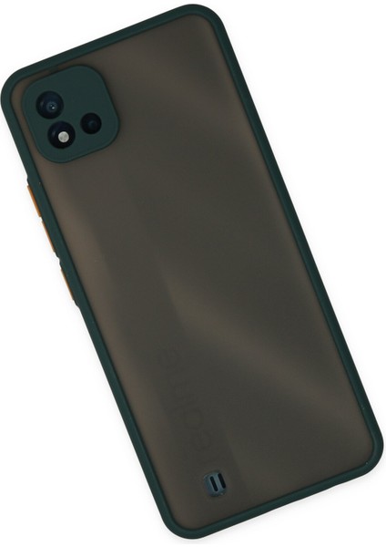 Realme C11 2021 Kılıf Montreal Silikon Kapak - Yeşil 300099 fiyatları