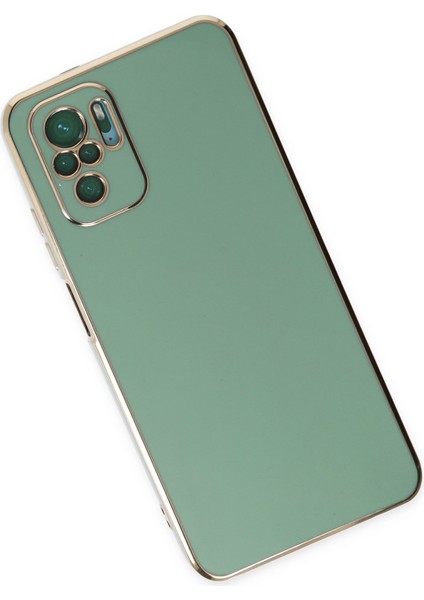 Xiaomi Redmi Note 10 Kılıf Volet Silikon - Açık Yeşil 300099