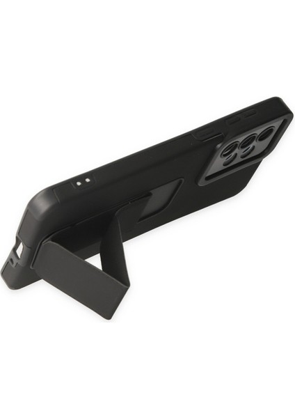 Samsung Galaxy A33 5g Kılıf Mega Standlı Silikon - Siyah 300099 fırsatları