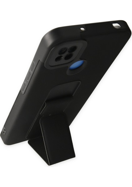 Xiaomi Redmi 9c Kılıf Mega Standlı Silikon - Siyah 300099 modelleri