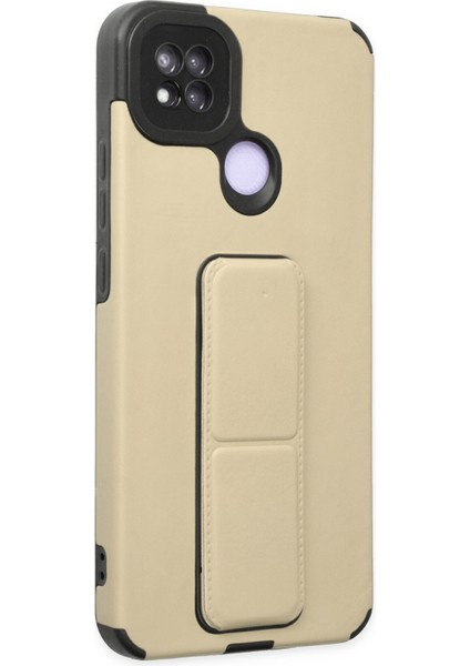 Xiaomi Redmi 9c Kılıf Mega Standlı Silikon - Gold 300099 fiyatları