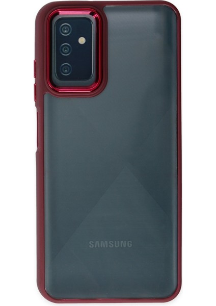 Samsung Galaxy M13 Kılıf Dora Kapak - Kırmızı 300099