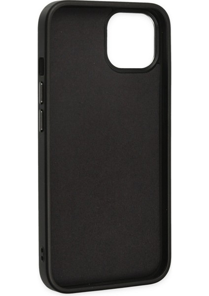 Iphone 12 Kılıf Asya Deri Silikon - Siyah 300099 fırsatları