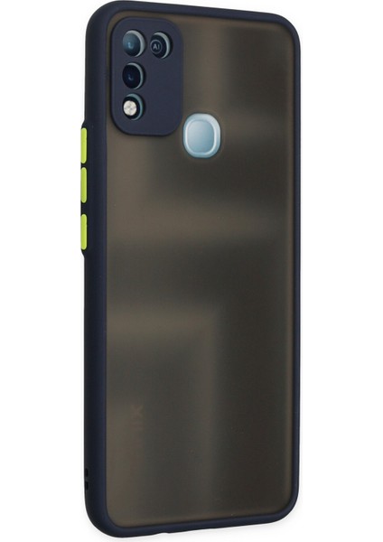 Infinix Hot 11 Play Kılıf Montreal Silikon Kapak - Lacivert 300099