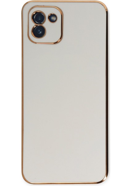 Samsung Galaxy A03 Kılıf Volet Silikon - Beyaz 300099 fiyatları