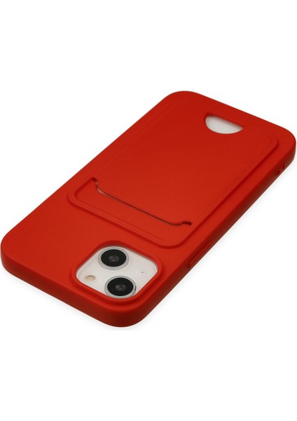 Iphone 14 Plus Kılıf Kelvin Kartvizitli Silikon - Kırmızı 300099 indirimleri