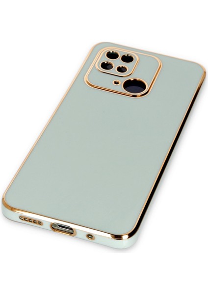 Xiaomi Poco C40 Kılıf Volet Silikon - Açık Yeşil 300099