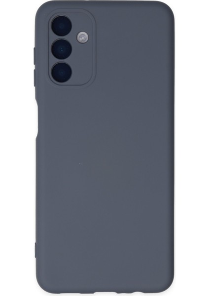 Samsung Galaxy A04S Kılıf Nano Içi Kadife Silikon - Gri 300099